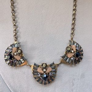 J.Crew, three stoned Necklace